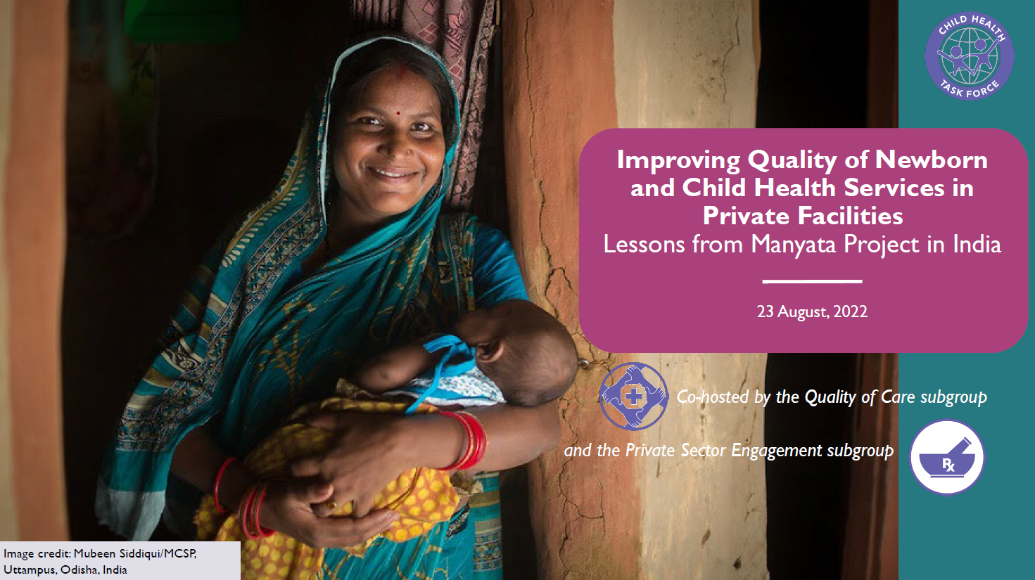 Manyata QoC & PSE Presentation (Ariadne Labs, Jhpiego India, MSD for